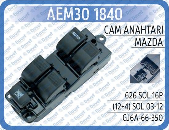 ZSW1596 Cam Acma Anahtar Grup 16 Pin Mazda 6 2002-2007